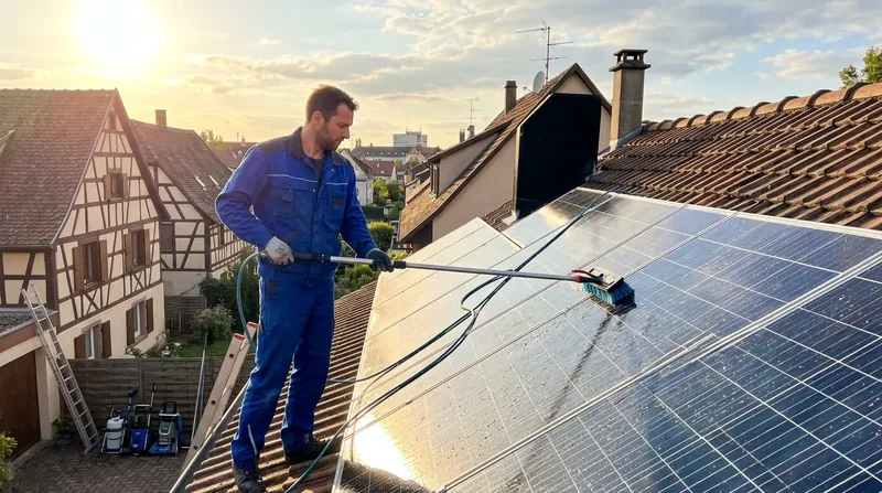 Nettoyage Panneaux Solaires Strasbourg